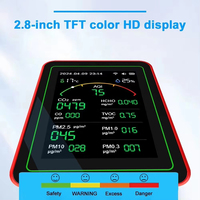 Système de surveillance intelligent portable Tuya Wifi 15 en 1, appareil de surveillance intérieure, capteur d'appareils électroménagers, compteur, détecteur de PM2.5, PM10, moniteur de qualité de l'air