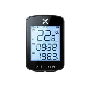 คอมพิวเตอร์จักรยานไร้สาย GPS พร้อมจอ LCD กันน้ำ วัดความเร็วสำหรับนักปั่น - Product Image 1