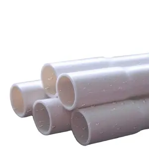 Best Selling Corrosion Resistant Sturdy Large Caliber Pvc Water Drain Plastic Pipe