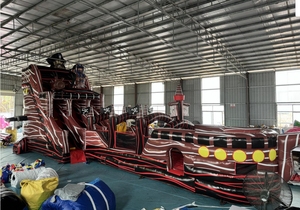 Bán thương mại PVC tàu cướp biển lớn ngoài trời <span class=keywords><strong>Inflatable</strong></span> hồ bơi <span class=keywords><strong>Slide</strong></span> cho người lớn hoặc trẻ em sử dụng - Product Image 5