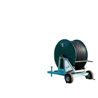 Máquina de Riego con Carrete de Manguera Remolcable IOT, Diseño de Cañón de Agua Grande, Resistente al Viento, Aspersor de Agua de Emergencia para Grandes Terrenos Agrícolas