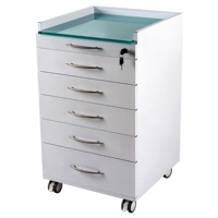 Chariot de rangement médical en métal, armoire de clinique, chariot à instruments, mobilier dentaire, armoires dentaires pour cabinet dentaire