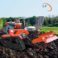 Machines agricoles tracteur agricole à chenilles Diesel, motoculteur rotatif, Mini tracteur, équipement agricole, cultivateurs à vendre