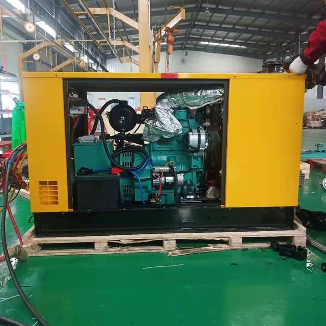 15KW Home Gas Portable Generator Set Natural Gas Biomass Biogas LNG CNG Mathane Gas Generator