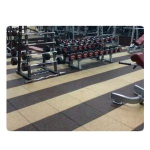 Rouleaux de sol en caoutchouc pour salle de sport Tuiles/Tapis de verrouillage en caoutchouc - Product Image 1