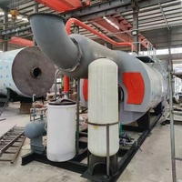 Caldera de Agua Caliente a Gas de Alta Eficiencia, Sistema de Calefacción Automático a Petróleo para Hoteles, Fábricas, Hospitales, Calefacción Central WNS
