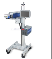 Machine de marquage laser à fibre portable 40W pour la date de production, les câbles et le verre automobile