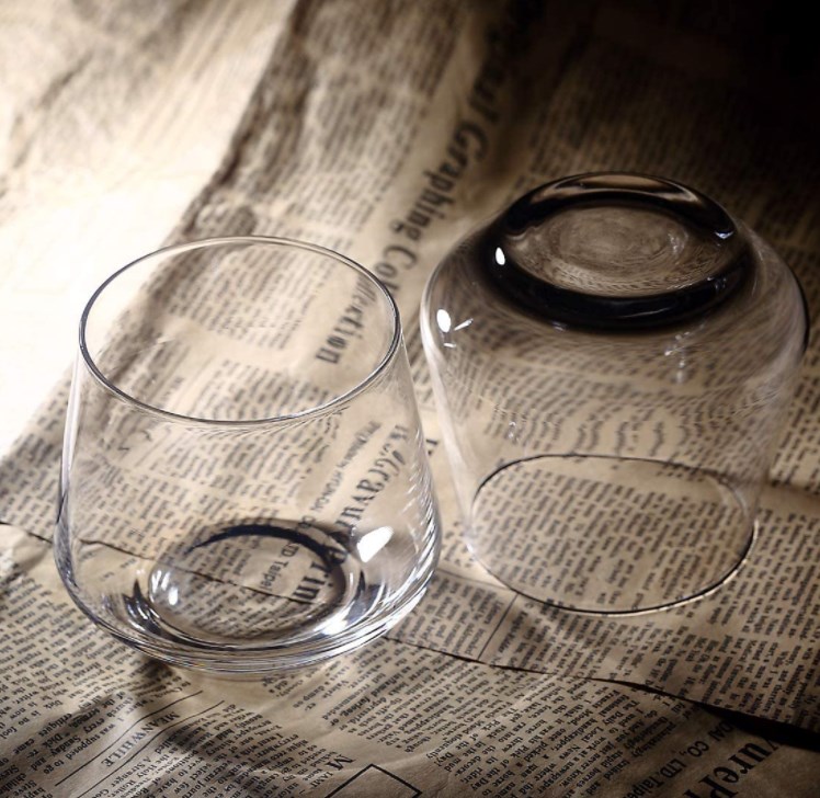 Soda-lime Glassware 300ml lead-free super white glass/flint glass whiskey glasses