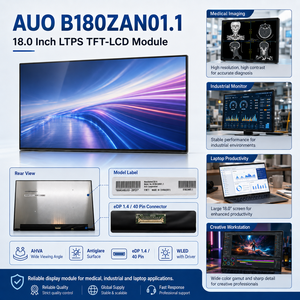 AUO B180ZAN01.1 Panel LCD TFT LTPS de 18 Pulgadas WQUXGA 3840x2400 240Hz <span class=keywords><strong>EDP</strong></span> de 40 Pines, Pantalla de Repuesto para Laptop Gaming - Product Image 1