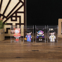 Boîte de rangement en plastique PS de qualité alimentaire, sans odeur, pour biscuits, gâteaux et sucre, boîte à chocolat en acrylique