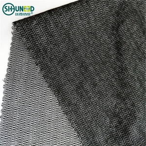 OEKO 55% Polyester 45% <span class=keywords><strong>Viscose</strong></span> 140gsm Chải Dệt Interlining Nóng Chảy Cho Phù Hợp Với - Product Image 2
