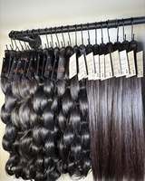 Extensiones de Cabello de Doble Trama de un Solo Donante, Cabello Rizado Vietnamita, Birmano, Indio y Camboyano, Paquetes de Extensiones de Cabello