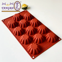 Tangba Blumen form Silikon Mousse Form DIY Back kuchen Formen handgemachte Kerze Silikon form