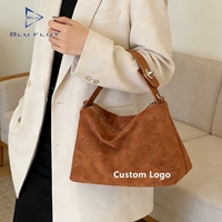Sac à main de luxe vintage en cuir suédé pour femme, sac messager givré, sac bandoulière personnalisé pour femme
