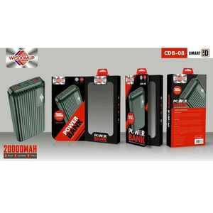 All'ingrosso 20000mAh Mini Power Bank ricarica rapida USB caricatore portatile 60 unità Per scatola - Product Image 1