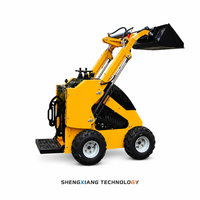 Minipala Gommata Universale S480 con Motore Diesel da 15,2 kW, Emissioni Euro 5, per Uso Agricolo, Portuale e Aeroportuale