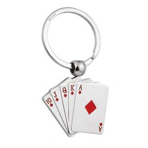 Llavero de Diamantes ROYAL FLUSH POKER para Hoteles - Product Image 1
