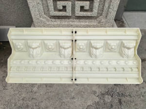 Bê tông mái hiên khuôn mẫu cho biệt thự vỏ/hộp cho mái cornice và tường trang trí, và abs nhựa Roman cột cho căn hộ - Product Image 6