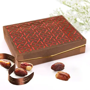 중동 음식 날짜 팜 초콜릿 포장 상자 선물 골판지 상자 크리스마스 선물 포장 상자