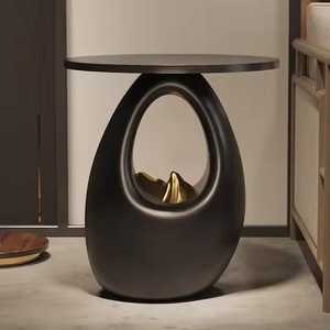 Decorazione del salotto di lusso divano tavolino moderno eco-friendly <span class=keywords><strong>resina</strong></span> tavolino da caffè decorazione per la casa tavola d'angolo in <span class=keywords><strong>legno</strong></span> - Product Image 5