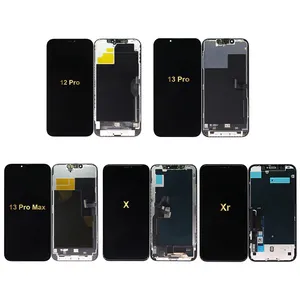 Điện Thoại Di Động LCD Màn Hình Cảm Ứng Thay Thế Cho Iphone 11 12 Pro XS Max 11 Pro Max-MS 12 Pro-Ic 14 Cộng Với X XR 13 X-HD XS-HD