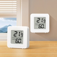 Room Thermometer Wall Mounted Wet Dry Display Measuring Instrument High Precision Electronic Indoor Temperature Humidity Meter