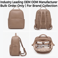 Sac à dos de maternité en cuir PU de qualité supérieure, fabrication OEM/ODM en marque blanche, fabricant en gros