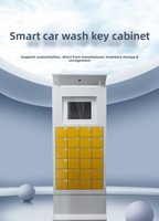 Armoire de stockage de clés pour lavage de voiture en libre-service, approvisionnement direct d'usine, avec 24 compartiments
