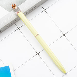 Bolígrafo de Metal con Forma de Piña, Personalizable con Logotipo, Punta de 1.0 mm, Tinta Azul/Negra, Regalo Promocional Novedoso - Product Image 6