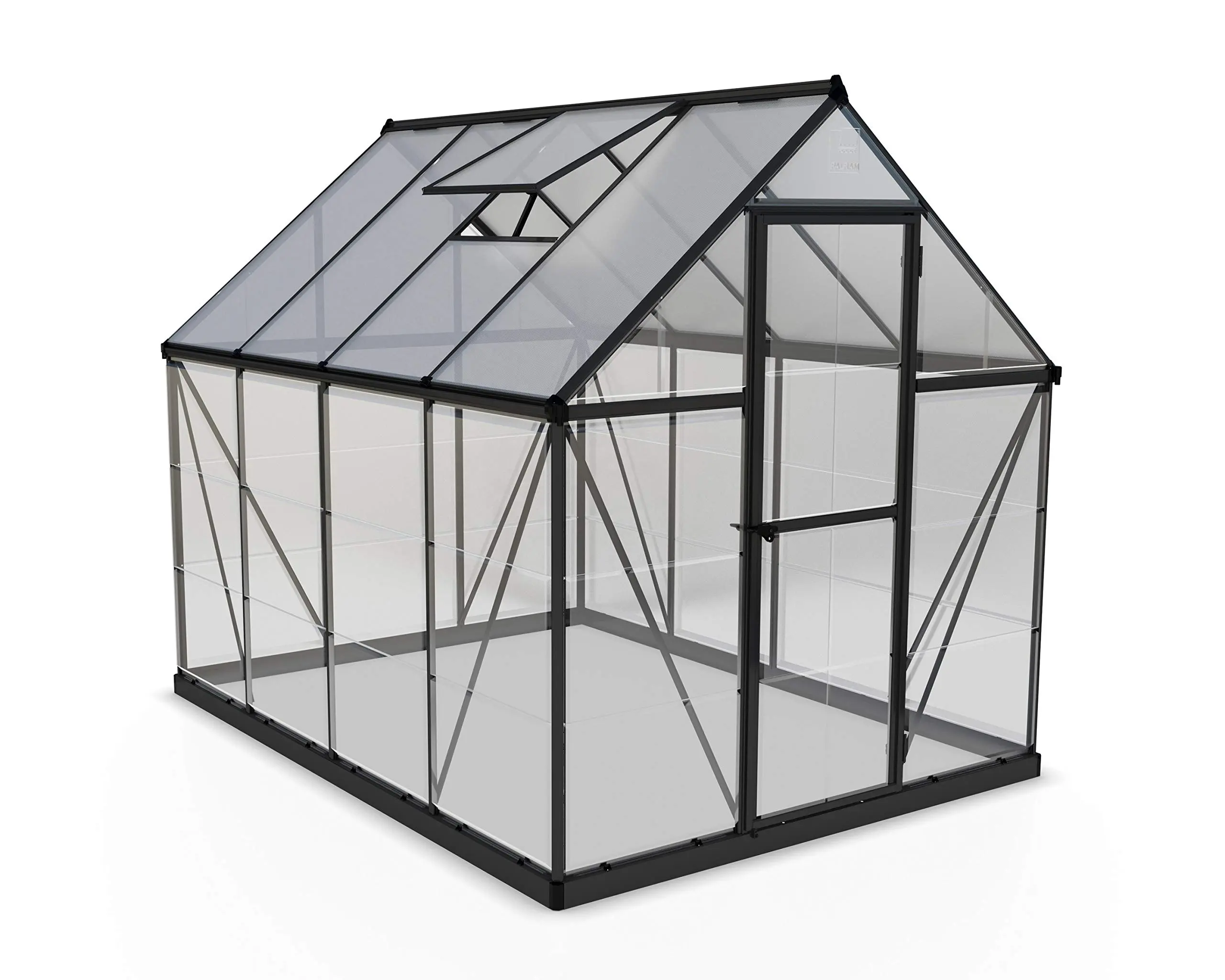 Duurzame Polycarbonaat Tuin Aluminium Kas Mini Kas