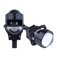 Nouveaux phares bi-LED ultra-lumineux de 2,5 pouces, 6500K, faisceau haut et bas, lentille de projecteur LED bi-LED pour voiture, phares LED de voiture de 2,5 pouces