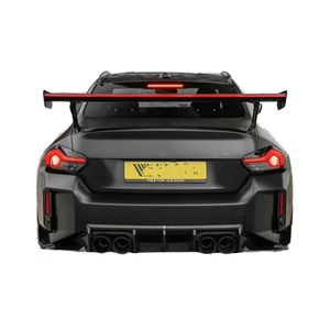Alerón de Fibra de Carbono Seca con Luz LED Estilo MAX para BMW G87 M2, Nuevo - Product Image 1
