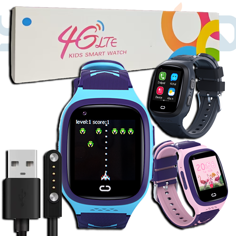 Jam Tangan Pintar Tahan Air IP67 dengan Kartu Sim Anak Dewasa