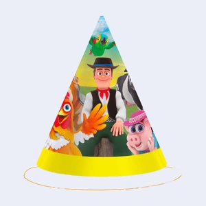 Chapeau de fête de la ferme Gorro Zenon, lot de 6 pièces, sac de 2 pièces - Product Image 1