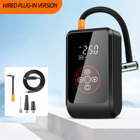 Gonfleur de pneus PCMOS, pompe de gonflage de voiture sans fil, 150 psi, démarrage et arrêt automatiques préréglés, pompe de gonflage de ballon de basket, pompe à air de voiture