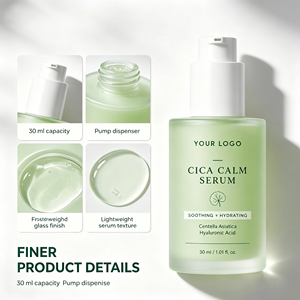 Suero Facial OEM Skincare Cica Calm con Centella Asiática y Ácido Hialurónico, Empaque Personalizado - Product Image 4