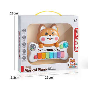2025<span class=keywords><strong>คีย์บอร์ด</strong></span>ของเล่นรูปสัตว์การ์ตูน<span class=keywords><strong>ไฟฟ้า</strong></span>มีไฟเครื่องดนตรีพลาสติกเพื่อการศึกษาของเด็กเปียโนเพื่อพัฒนาการทางสติปัญญา - Product Image 6