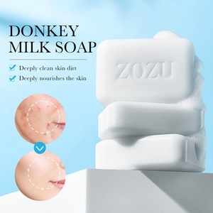 Vente en gros Savon soin du visage élimination ancienne peau soyeuse nettoyage en profondeur Savon artisanal blanchissant au <span class=keywords><strong>lait</strong></span> <span class=keywords><strong>d</strong></span>'ânesse - Product Image 2