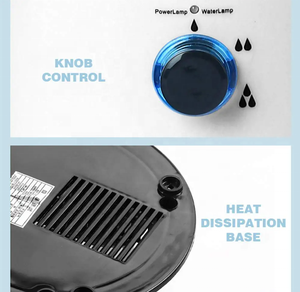Humidificador de Gran Capacidad de 4L, Nebulizador para Anfibios, Reptiles, Lagartos, Tortugas con Manguera Telescópica - Product Image 5