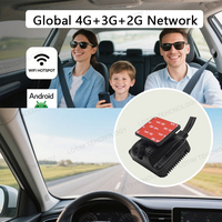 4G ADAS DMS Double Objectif 2CH Dashcam LCD02 avec AI Driver Monitoring GPS WiFi SOS Button RS232 pour Fleet Vehicles