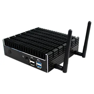 E 10th Gen i3 I5 I7-alüminyum alaşımlı Metal Mini PC Host yüksek yapılandırma çift ağ kartı High end masaüstü entegre makine