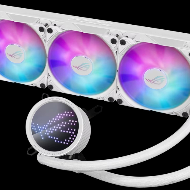 Original CPU Cooler ROG STRIX FAN MODEL 12 ARGB Liquid Cooler with LCD Display Socket Liquid Cooler for Computer