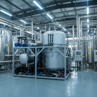 Hoogstabiele elektrische laagtemperatuur auto-verdamper met pomp voor industriële afvalwater- en componentreinigingslijnen