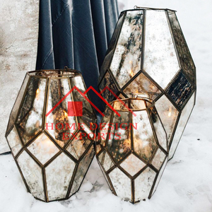 Lanterne à bougie hexagonale moderne pour la décoration de la maison, prix de gros bon marché, lanterne à bougie fantaisie, lampe à bougie votive - Product Image 1