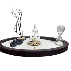 Vente en gros du nouveau <span class=keywords><strong>jardin</strong></span> <span class=keywords><strong>zen</strong></span> table de méditation sable de l'usine de vente à chaud micro paysage bureau bureau maison petits ornements - Product Image 2