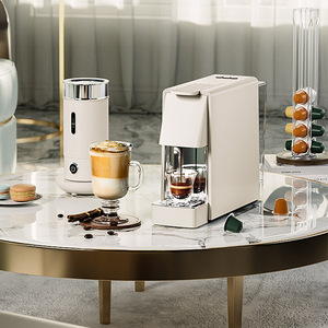EU White Espresso Coffee and <b>Tea</b> <b>Maker</b> Single Cup Automatic Coffee Machine Built in - Product Image 3