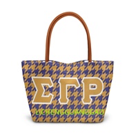 Sac fourre-tout personnalisé de haute qualité pour sororité, réutilisable, design, vente en gros, sac de shopping pour sororité, sac de week-end