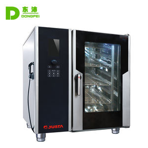 Horno Combinado Justa, Equipo para Restaurantes y Hoteles, Horno Combinado Comercial a Gas de 6 Niveles - Product Image 6