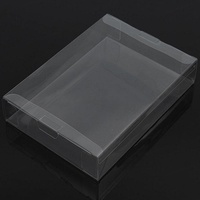 Étui de protection transparent de haute qualité en ABS pour cartouches de jeu SNES/N64, 18x13x3.6cm