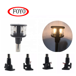 Foyo Marque Offre Spéciale Inoxydable Marin Tout En Acier Et Feu de tête de mât Bateau Feu De Navigation Pour Kayak Et Yacht - Product Image 3